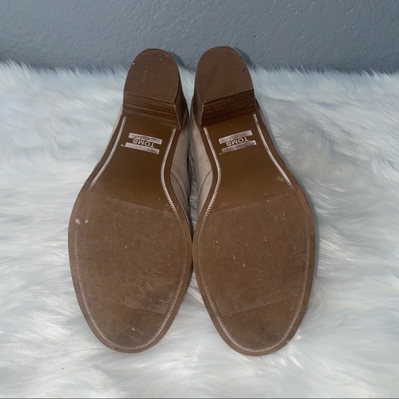 Toms Desert Taupe Lunata Burnished Suede Booties - Picture 14 of 16